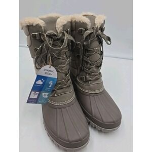 JBU by Jambu Women's Casey Boot Taupe/Dark Taupe 10 NEW